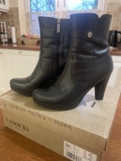 Botki zimowe skórzane Lasocki rozm. 38