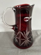 Rubinowy Dzbanek Kryształowy 2000 ml