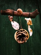 Zawieszka dekoracyjna Yule Vulture Culture Witchy Cottagecore 