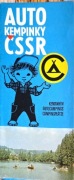 Auto Kampinky CSSR (mapa-informator  dla turystów z "demoludów").