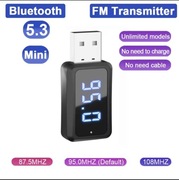 Transmiter FM 5.3 USB – Bezprzewodowa Muzyka i Połączenia
