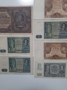 240#N STARE POLSKIE BANKNOTY OKUPACJA NIEMIECKA +1000 MAREK  POLSKICH 1919