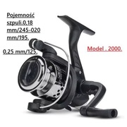 Kołowrotek wędkarski szpulowy . Model 2000.