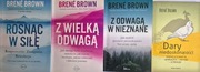 Zestaw 4 książek Brené Brown – Z wielką odwagą, Dary niedoskonałości...