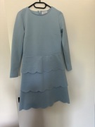 Sukienka niebieska Savida