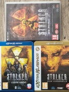 S.T.A.L.K.E.R zestaw 4 szt DVD BOX old school games