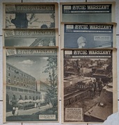 Stare gazety Życie Warszawy / Warszawa 1959-1964r. / Unikat