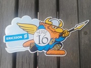 Naklejka z czasów PRL - ERICSSON SERIE 16