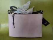 Torebka damska różowa na ramię na pasku F&F - nowa