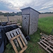 Toaleta, WC, Wychodek drewniany