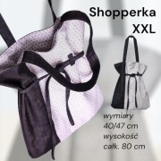 Torba shopperka XXL jeans