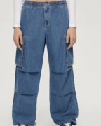 Spodnie Jeans Cropp Parachute rozmiar 32/XXS