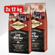 Zestaw: Carnilove Dog Adult Lamb & Wild Boar 2 x 12kg
