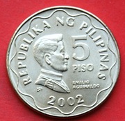 5  Piso   2002  r  -   Filipiny   piękny stan !!!