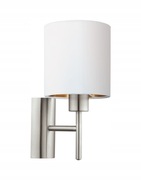 Lampa ścienna  Eglo biała