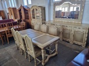 Unikat meble do salonu jadalni komoda witryna stół krzesła