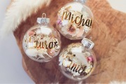 Bombka nietłukąca z imieniem, napisem, personalizowana 10 cm