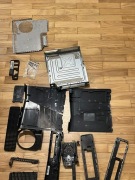 Obudowa Xbox 360 Slim - KOMPLET (Śrubki, Blachy) - STAN ZUŻYTY