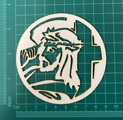 Scrapek Jezus z krzyżem LBA000333