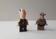 Lego Star Wars sw0320 Geonosian Dark Tan + sw0319 Ki-Adi-Mund