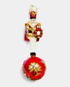 Bombki choinkowe DZIADEK DO ORZECHÓW szklane ozdoby choinkowe retro 