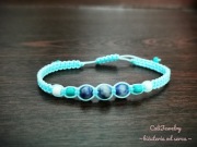 Mikołajki Bransoletka Spokoju sznurkowa jaspis