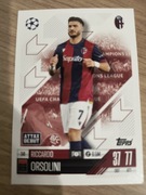 Karta match attax 2024/2025 topps Bologna Fc Riccardo Orsolini nr 341