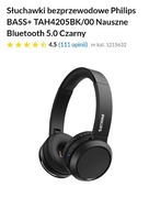 Słuchawki bezprzewodowe Philips 