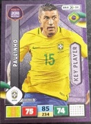 PANINI FIFA WORLD CUP ROAD TO RUSSIA 2018 KEY PLAYER BRAZYLIA PAULINHO 06