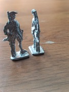 Żołnierzyki ołowiane żołnierzy z czasów Napoleońskich 10 szt