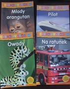Lubię czytać młody orangutan pilot owady na ratunek