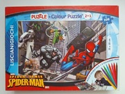 Puzzle Colour Spider - Man Marvel 108 szt