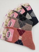 5x damskie skarpety z angory w rozmiarze 35-38