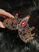 Korona diadem tiara opaska królowa księżniczka bal urodziny ślub karnawał 