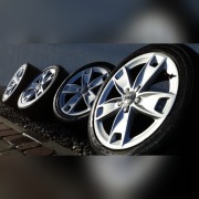 Felgi AUDI A3 8P 17" oryginal polift VW Passat B6