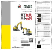 Wacker Neuson  ET65 ET90 EZ80 Operators Manual Instrukcja Obsługi Operatora