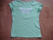 COOL CLUB bluzka z motylem146/152