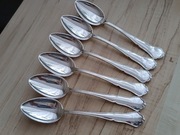 BULIONÓWKI ŁYŻKI POSREBRZANE MONOGRAM FINLANDIA 17cm