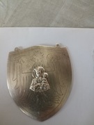 Ryngraf srebrny patriotyczny stary.