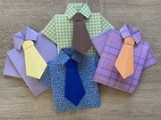 Koszule papierowe origami