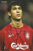 Luis GARCIA autograf! zdjęcie 10x15 LIVERPOOL BARCELONA