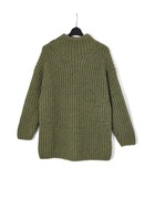 Damski Sweter Półgolf Wełna Alpaka Zielony & Other Stories |R. S