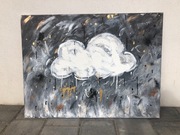 Obraz ręcznie malowany na płótnie 