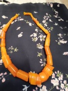 Naszyjnik vintage PRL retro