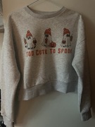 Bluza Crop Top M z Nadrukiem