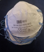 Półmaska Maska przeciwpyłowa klasy FFP2 NR D 3M 