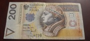 BANKNOT 200 ZŁ ZYGMUNT I STARY 1994 ROK RZADKA SERIA ZASTĘPCZA YB9628798