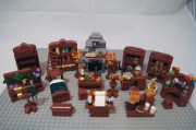 Lego Castle Fantasy średniowieczne meble wyposażenie pomieszczeń MOC