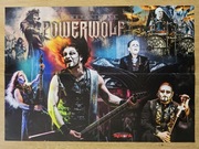 POWERWOLF - Duży plakat z 2016 r. - Format A2 (ok. 55 x 40 cm) - NOWY!