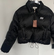 KURTKA  PUCHOWA  CZARNA  MIU MIU